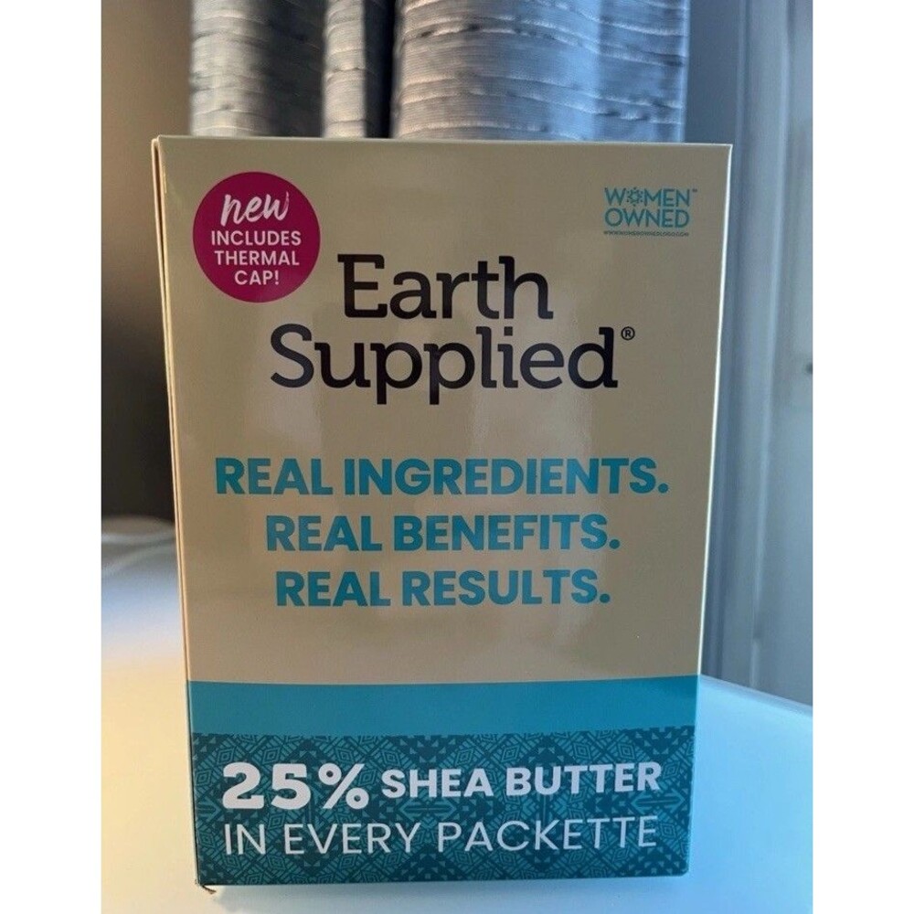 Earth Supplied Moisture & Repair Hair Treatment 25% Shea Butter w/ Cap 6per box